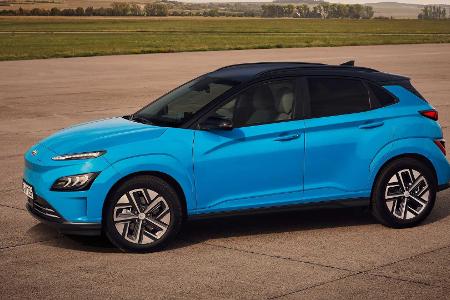 Hyundai Kona Elektro (2021): Facelift und neue Displays