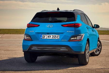 Hyundai Kona Elektro (2021): Facelift und neue Displays