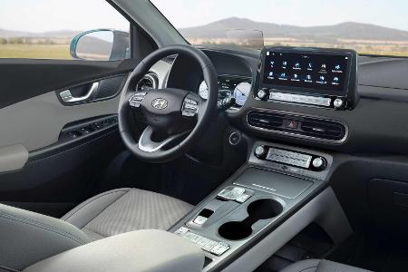 Hyundai Kona Elektro (2021): Facelift und neue Displays