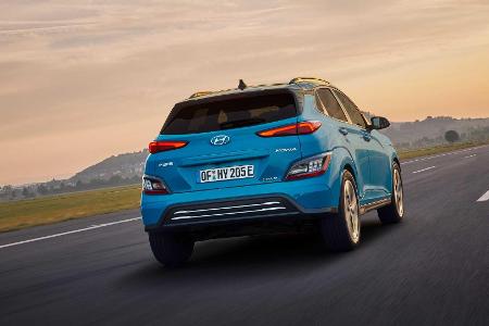 Hyundai Kona Elektro (2021): Facelift und neue Displays