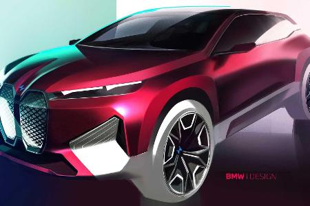 Aus BMW Vision iNext wird BMW iX: Elektro-SUV kommt Ende 2021
