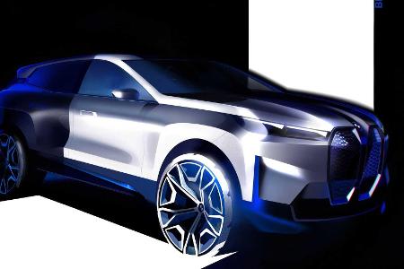 Aus BMW Vision iNext wird BMW iX: Elektro-SUV kommt Ende 2021
