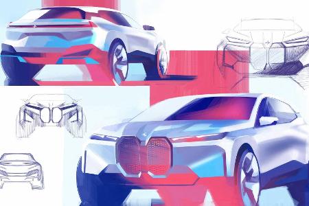 Aus BMW Vision iNext wird BMW iX: Elektro-SUV kommt Ende 2021