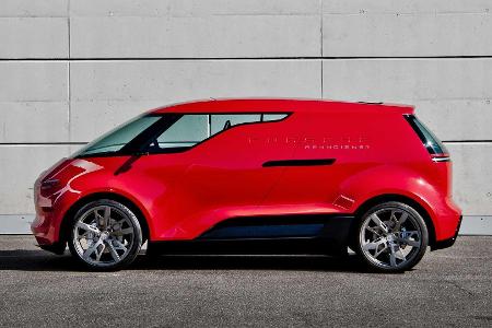 Porsche Vision Renndienst (2018): Schneller Transporter