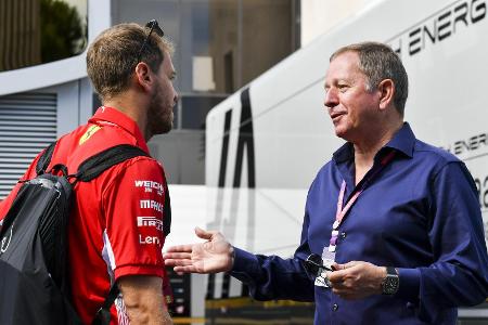 Sebastian Vettel und Martin Brundle haben in Ungarn ein langes Interview geführt
