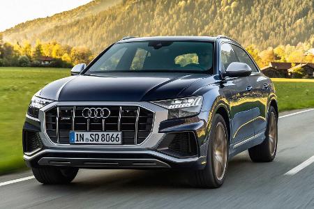 Audi SQ7 und SQ8 jetzt auch mit V8-Benziner