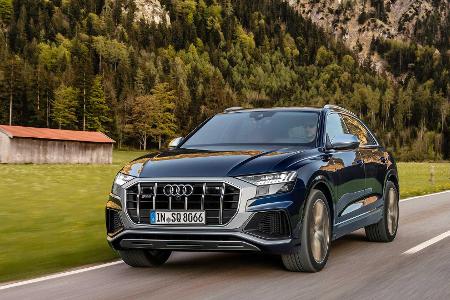 Audi SQ7 und SQ8 jetzt auch mit V8-Benziner