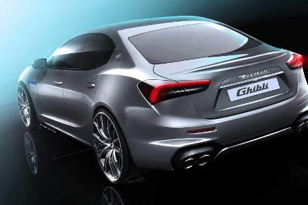 Maserati Ghibli (2021): Neuer Mildhybrid-Vierzylinder mit E-Verdichter