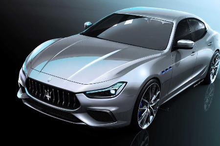 Maserati Ghibli (2021): Neuer Mildhybrid-Vierzylinder mit E-Verdichter