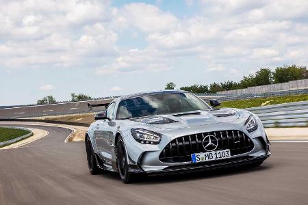 Mercedes-AMG GT Black Series: Topmodell der GT-Familie mit Flat-Plane-V8