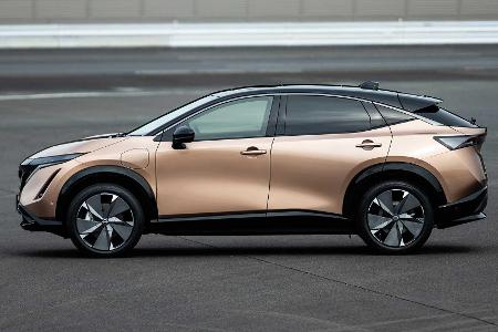 Nissan Ariya (2021): Elektro-SUV mit bis zu 500 km Reichweite