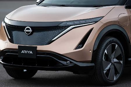 Nissan Ariya (2021): Elektro-SUV mit bis zu 500 km Reichweite