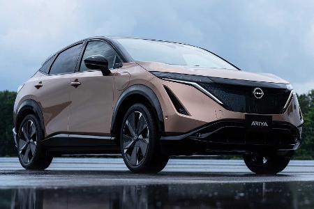 Nissan Ariya (2021): Elektro-SUV mit bis zu 500 km Reichweite
