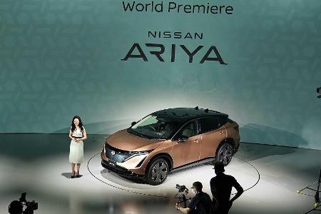 Nissan Ariya (2021): Elektro-SUV mit bis zu 500 km Reichweite