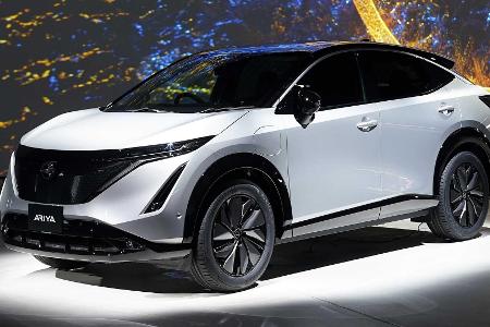 Nissan Ariya (2021): Elektro-SUV mit bis zu 500 km Reichweite