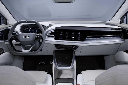 Audi Q4 Sportback e-tron Concept: Seriennaher Ausblick auf 2021