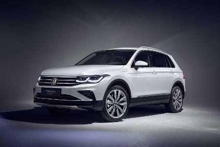 VW Tiguan Facelift (2020): Neue Optik, Plug-in-Hybrid und R-Version