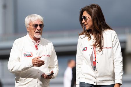 Sind am 1. Juli Mama und Papa geworden: Bernie & Fabiana Ecclestone
