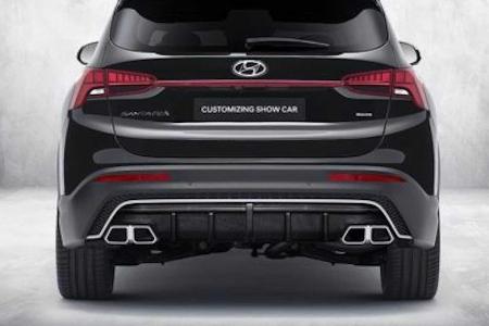 Hyundai Santa Fe: Neue N Performance Parts verändern das SUV radikal