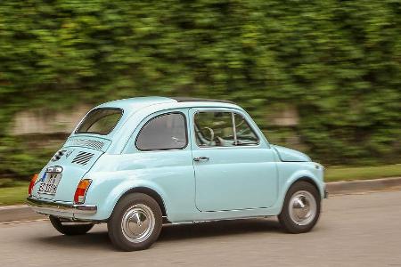 Zeitreise: Unterwegs im alten Fiat 500