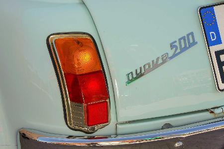 Zeitreise: Unterwegs im alten Fiat 500