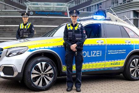 Mercedes GLC F-CELL für die Hamburger Polizei