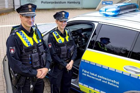 Mercedes GLC F-CELL für die Hamburger Polizei