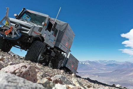 Unimog mit Höhenweltrekord