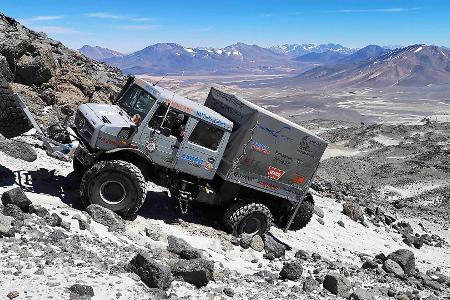Unimog mit Höhenweltrekord
