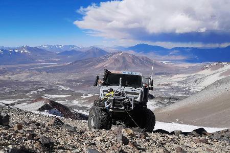 Unimog mit Höhenweltrekord
