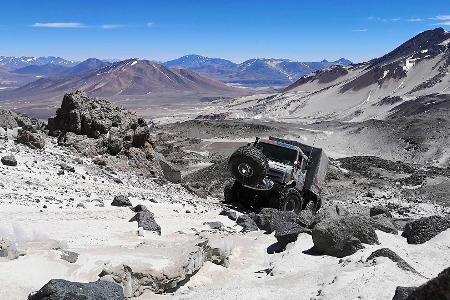 Unimog mit Höhenweltrekord