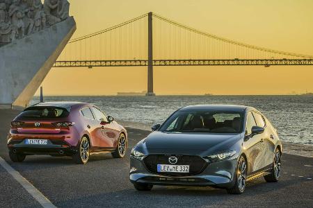 Mazda 3 und CX-30 nun auch mit 150-PS-Benziner