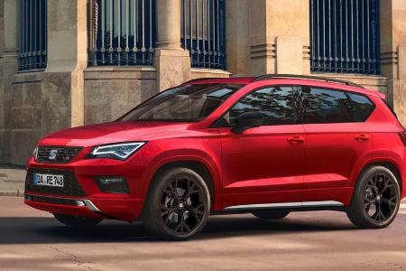 Seat Ateca FR Black Edition und Leon TGI FR Black Matt Edition