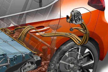 Opel-Wallboxen fürs Aufladen von Elektroautos und Plug-in-Hybriden