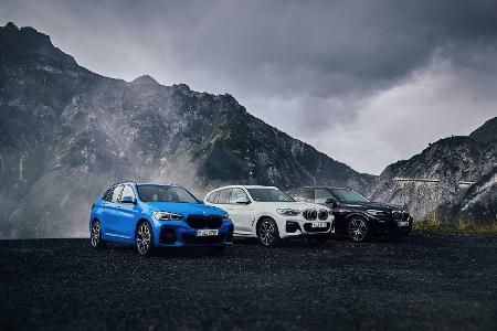 BMW X1 xDrive25e und X2 xDrive25e: Kompakt-SUVs mit Plug-in-Hybrid