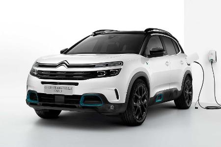 Citroën C5 Aircross SUV Hybrid: Plug-in-Hybrid mit 50 Kilometer Reichweite