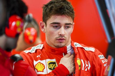Charles Leclerc wollte es wissen - und ist gesprungen