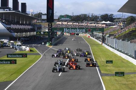 Nur der Zeitplan für den Grand Prix von Japan hat noch gefehlt