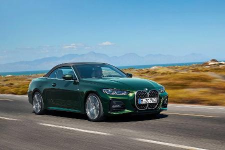 BMW 4er Cabrio (2021): Riesen-Niere und Gewicht sparendes Textilverdeck