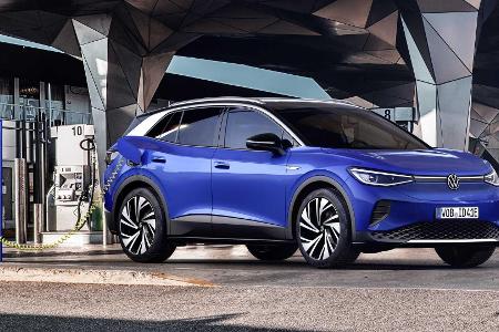 VW ID.4 (2021): Das Elektro-SUV ist 30 Zentimeter länger als der ID.3