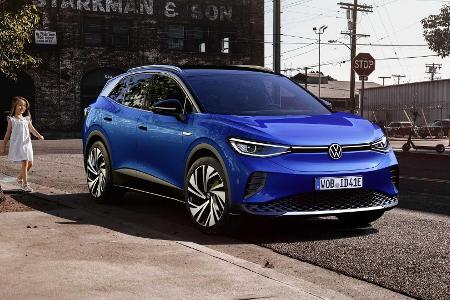 VW ID.4 (2021): Das Elektro-SUV ist 30 Zentimeter länger als der ID.3