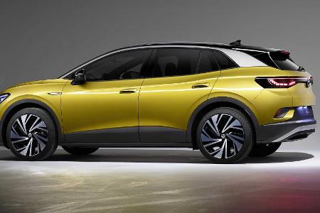 VW ID.4 (2021): Das Elektro-SUV ist 30 Zentimeter länger als der ID.3