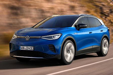 VW ID.4 (2021): Das Elektro-SUV ist 30 Zentimeter länger als der ID.3