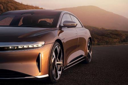 Lucid Air (2021): Neue Elektro-Limousine tritt gegen Tesla Model S an