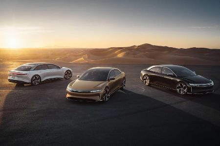 Lucid Air (2021): Neue Elektro-Limousine tritt gegen Tesla Model S an