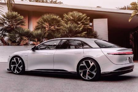 Lucid Air (2021): Neue Elektro-Limousine tritt gegen Tesla Model S an