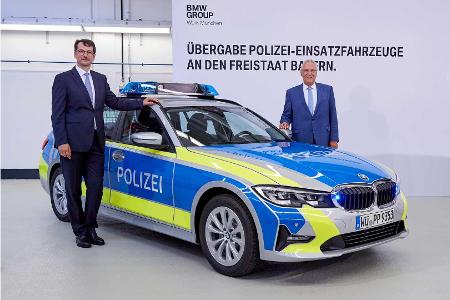 BMW 3er Touring: Neue Einsatzfahrzeuge für die Polizei in Bayern