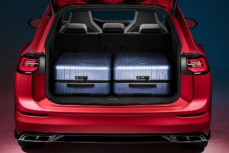 Volkswagen Golf 8 Variant und Alltrack (2020) debütieren mit deutlich mehr Platz