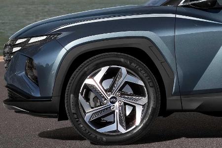 Hyundai Tucson (2021): Neue Generation des Kompakt-SUVs ist extrem kantig