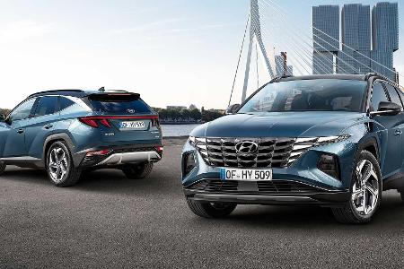 Hyundai Tucson (2021): Neue Generation des Kompakt-SUVs ist extrem kantig